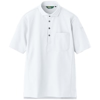 アイトス アイトス 半袖エコポロシャツ(男女兼用)AZ50013 ホワイト 3L AZ500130013L 1着