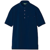 アイトス アイトス 半袖エコポロシャツ(男女兼用)AZ50013 ネイビー M AZ50013008M 1着