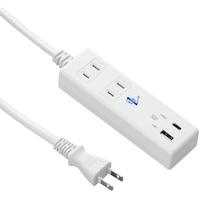 ヤザワコーポレーション YAZAWA 国内海外兼用充電器 2AC2USB3.9A1mタイプC付 VFC39A2AC1C 1個