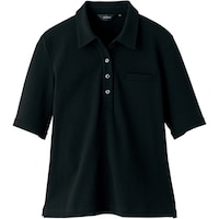 アイトス アイトス レディース半袖エコポロシャツAZ50015 ブラック 5L AZ500150105L 1着