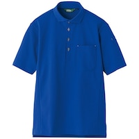 アイトス アイトス 半袖エコポロシャツ(男女兼用)AZ50013 ブルー L AZ50013006L 1着
