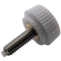 パーツ ラクテム ナイロン化粧ネジ 白 M416 樹脂パッド付 MSSPW416 1個