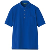 アイトス アイトス 半袖エコポロシャツ(男女兼用)AZ50013 ブルー SS AZ50013006SS 1着