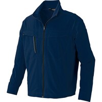 アイトス アイトス 長袖ブルゾン(男女兼用)AZ4130高通気軽量スーパーストレッチ ネイビー S AZ4130008S 1着