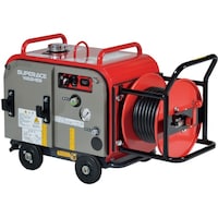 スーパー工業 スーパー工業 エンジン式高圧洗浄機 SEV3007SSH 防音タイプ(ホースリール付) SEV3007SSH 1台