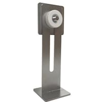 ティーエフサービス ティーエフサービス スチール製粘着転倒防止金具 ユニットロック T型 粘着固定 強度約80kg 床面ー約85mmまで対応 UTT010V 1袋(2袋)