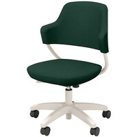 NAIKI ワークチェアー(ミドル) フープル HPE型/背・座:ダークグリーン/布張り HPE511FWPDGR 1脚