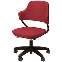NAIKI ワークチェアー(ミドル) フープル HPE型/背・座:パーシアンレッド/布張り