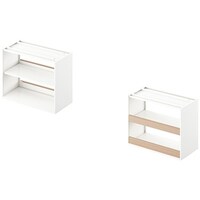 NAIKI オープンシェルフ MJ型 ミジカ mijika MJ0907NWSO 1台