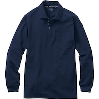 ソウワ G.G. 732550 長袖ポロシャツ(胸ポケット付き) ネイビー SS 7325501SS 1着