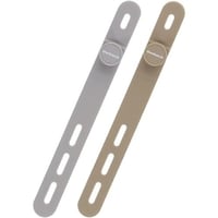 オウルテック Owltech ケーブルバンド2本セット クールグレー/モカブラウン