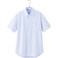 アイトス ピエ メンズ半袖シャツAZ634050 サックス 4L AZ6340500204L 1着