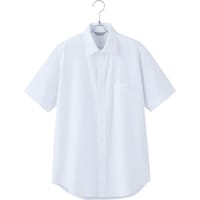 アイトス ピエ メンズ半袖シャツAZ634050 ホワイト LL AZ634050001LL 1着