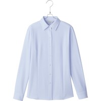 アイトス ピエ 長袖ブラウスHCB4001 サックス 9 HCB40010209 1着