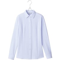 アイトス ピエ 長袖ブラウスHCB4001 サックス 13 HCB400102013 1着