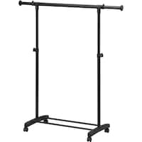 アイリスオーヤマ IRIS 108241 パイプハンガー シングル ブラック