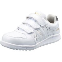 シモン シモン 耐滑静電プロスニーカー NS618白静電 30.0cm