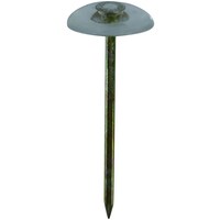 ダイドーハント DAIDOHANT 上敷き鋲 クリアー (径:d)1.5x(全長:L)30mm (頭径:D)12.6mm(約50入) 10179693 1Pk(50本)