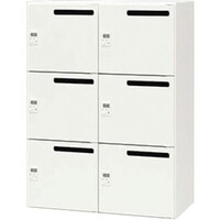 NAIKI パーソナルロッカー(6人用) CW0912PLMDR6WW 1台