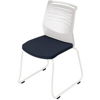 NAIKI ミーティングチェアー(肘無) E290型 オセディア osedia E292FH3PMBK 1脚