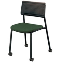 NAIKI ミーティングチェアー(肘無) E490型 E490FCB1PDGR 1脚