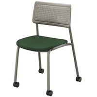 NAIKI ミーティングチェアー(肘無) E490型 E490FCG2PDGR 1脚