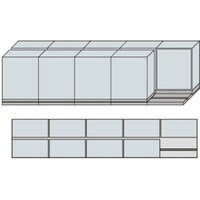 NAIKI 並行移動2列5連ベースセット MCW2511AAW 1台