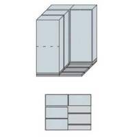NAIKI 並行移動3列2連ベースセット MCW3221ACCW 1台