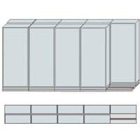 NAIKI 並行移動2列5連ベースセット MCW2521CCW 1台