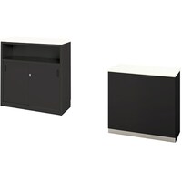 NAIKI ハイカウンター(棚付タイプ) XC0990BHB 1台