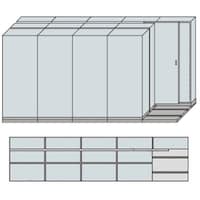 NAIKI 並行移動3列5連ベースセット MCW3521ACCW 1台