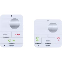 ナカバヤシ REVEX ワイヤレスおはなしインターホン 充電式屋内機おはなしボタン付+屋内機おはなしボタン付 セット WT100RTMT
