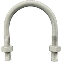 プロスパー洸洋 HIーLEAD Uボルト 1種ナット2個付 ドブメッキ M8X80A(P99/L109/E30) UBN08X080D 1個