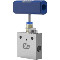 セインジャパン CEJN 低圧ニードルバルブ 3ポートバルブ、加圧ポート×2 NPT 3/8 199502416 1個
