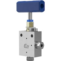 セインジャパン CEJN 高圧ニードルバルブ 2ポート アングルバルブ UNF 3/416 199502449 1個