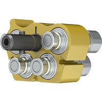 セインジャパン CEJN マルチX クアトロ12.5 オスプレート 呼径12.5mm WEO1/2 プラグイン接続 109324151 1個