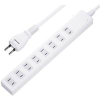 ハート電機サービス EXHEART 電源タップ 断線に強い集中スイッチ付タップ 8個口 1.5m