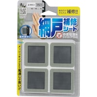 高森コーキ 高森コーキ 網戸補修シート 正方形 小 グレー RNS01GY 1Pk(8枚)