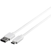 バッファロー BUFFALO USB2.0ケーブル(A to C) 4.0m ホワイト BSUAC240WH 1個