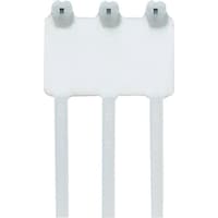 ABB TYRap マーキングタイ 識別タグ付き 標準 ナチュラル色 ラベル寸法46×27mm 幅4.8×長さ184mm 100本入り TY546MT 1袋(100本)