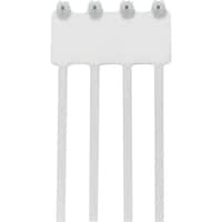 ABB TYRap マーキングタイ 識別タグ連結 標準 ナチュラル色 ラベル寸法63.1×27mm 幅4.8×長さ184mm 250本入り TY46MF 1袋(250本)