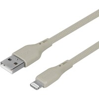 オウルテック Owltech 超やわらかで断線に強い 耐屈曲3万回以上 急速充電2.4A/データ転送 TypeA to Lightning シリコンケーブル