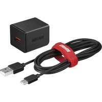バッファロー BUFFALO ACUSB 2.4A 1ポートType Cケーブル 1.5m ブラック