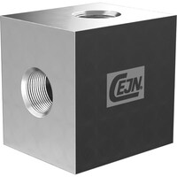 セインジャパン CEJN ステンレス・低圧 エルボー 3/8 NPT×3/8 NPT 199502231 1個