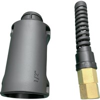 TRIENS TRIENS 1/2ウレタンホース用金具カバー+樹脂スプリング付固定金具