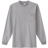 アイトス アイトス 長袖Tシャツ(ポケット付男女兼用) AZ10530モクグレー 4L AZ105300444L 1着