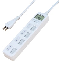 ハート電機サービス EXHEART 電源タップ 賢く節電スイッチ付きタップ 4口 2m