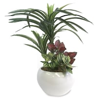 ササガワ ササガワ 人工観葉植物 ユッカ寄植え Sサイズ