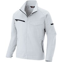 アイトス アイトス ムービンカット 長袖ブルゾン(男女兼用)AZ6802 シルバーグレー M AZ6802003M 1着