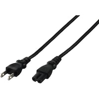 バッファロー BUFFALO 電源ケーブル ソケット(メス)⇔プラグ(オス) 1.0m ブラック BSACC0510BKA 1個